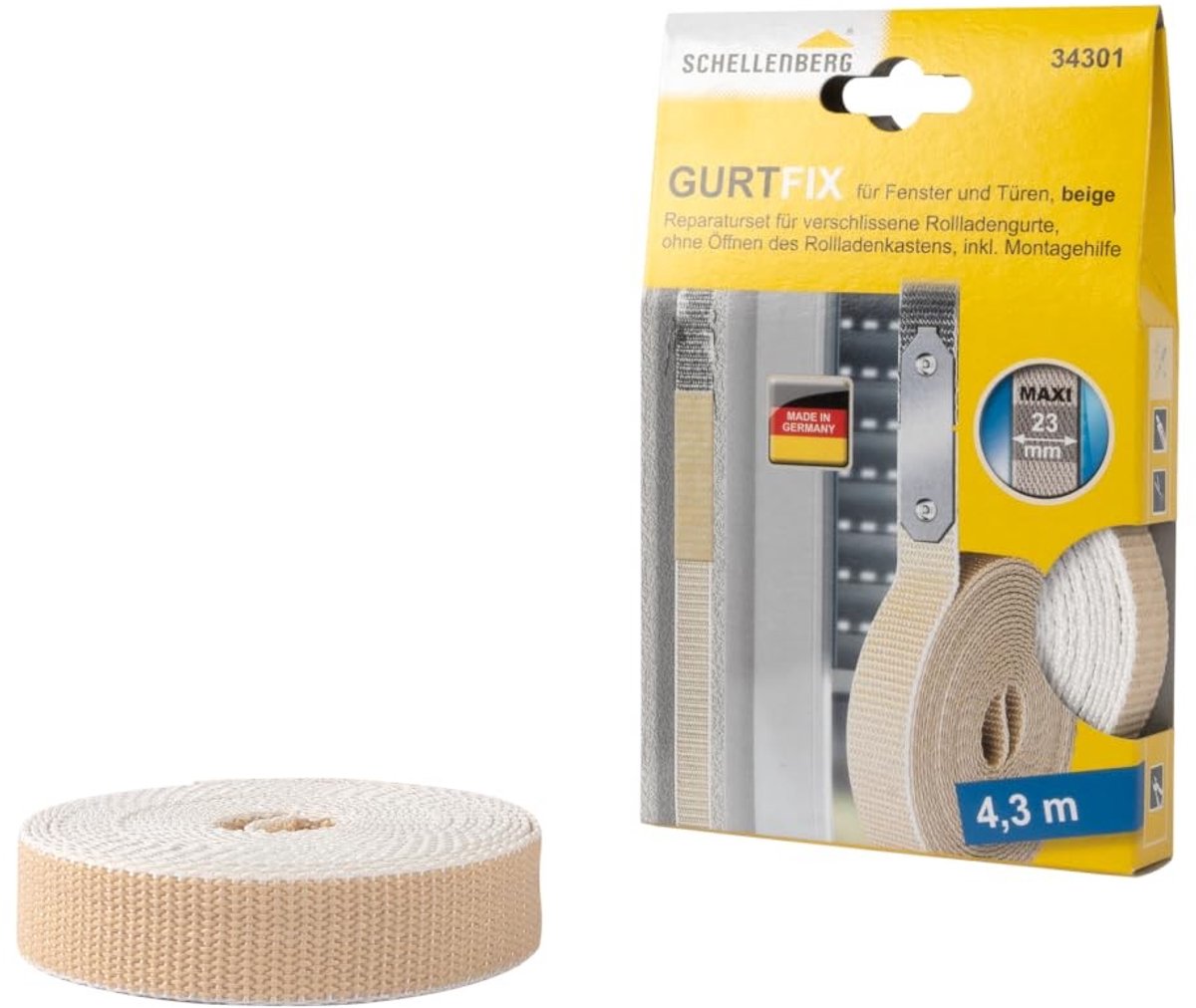 Solidchoice - Reparatieset voor Rolgordijnen, Max. 23 mm