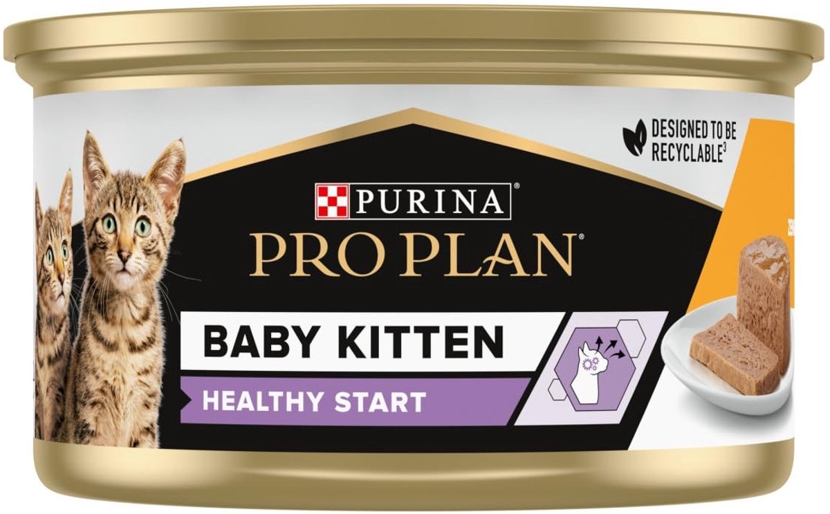 Solidchoice - Compleet Natvoer voor Kittens met Kip, 24 x 85 g