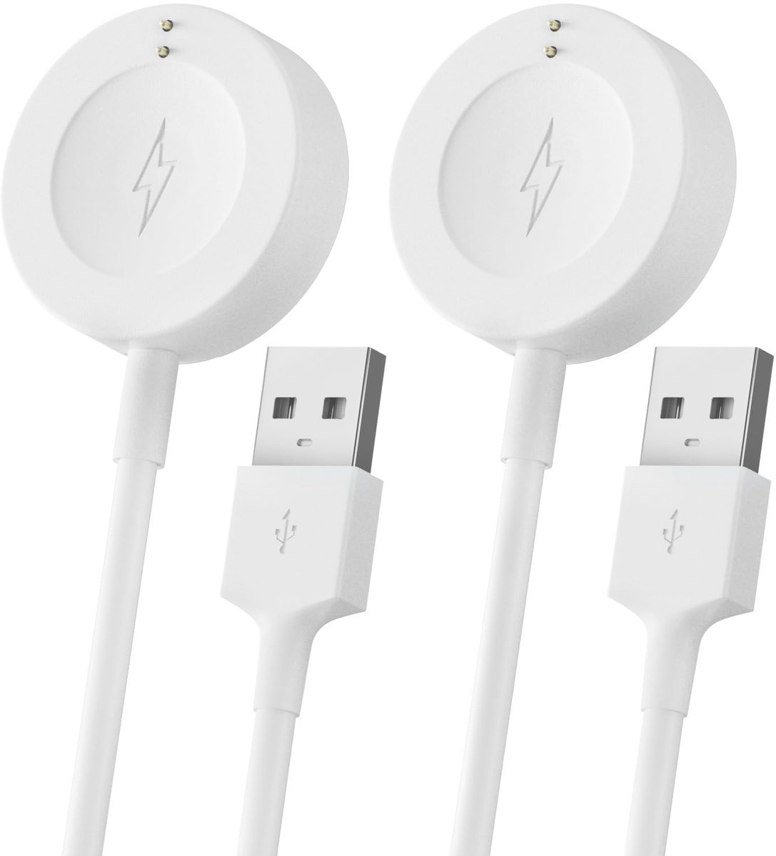 Solidchoice - Oplaadkabel voor Smartwatches 2-Pack 1M