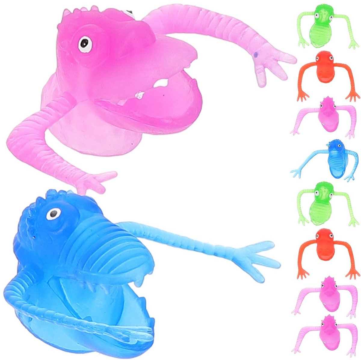 Solidchoice - Set van 10 Vingerpoppen voor Creatief Spel