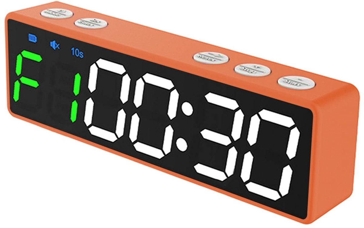 Solidchoice - Mini Gymnastics Timer met Oplaadbare Accu