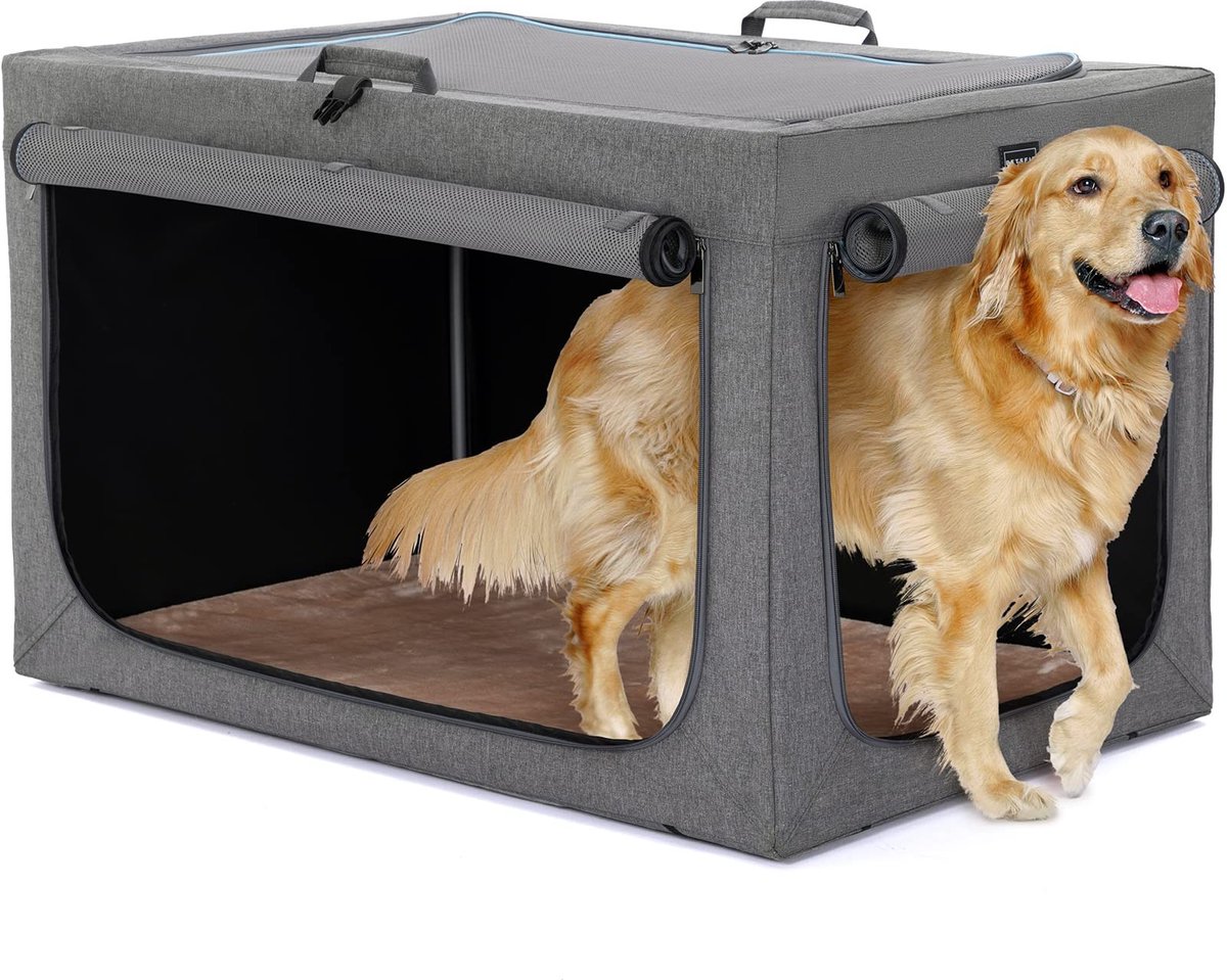 Solidchoice - Zachte Hondenschuilplaats met Ademend Mesh