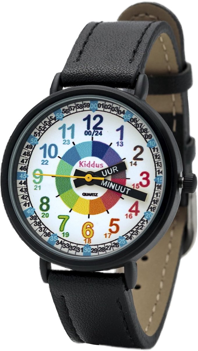 Solidchoice - Educatief Analoog Horloge voor Kinderen vanaf 5 Jaar