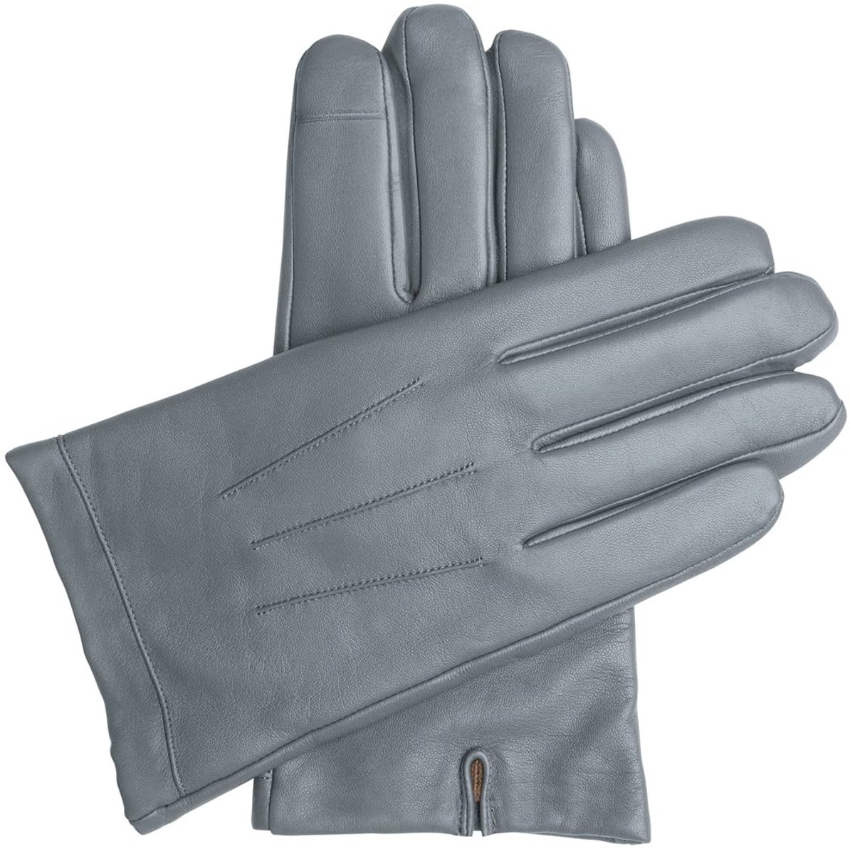 Solidchoice - Leren Handschoenen met Cashmere Voering voor Mannen
