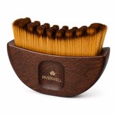 Riverwell lymfe gezichts borstel van hout - Anti cellulitis brush - Professionele lymfedrainage massage apparaat - Luxe verpakking
