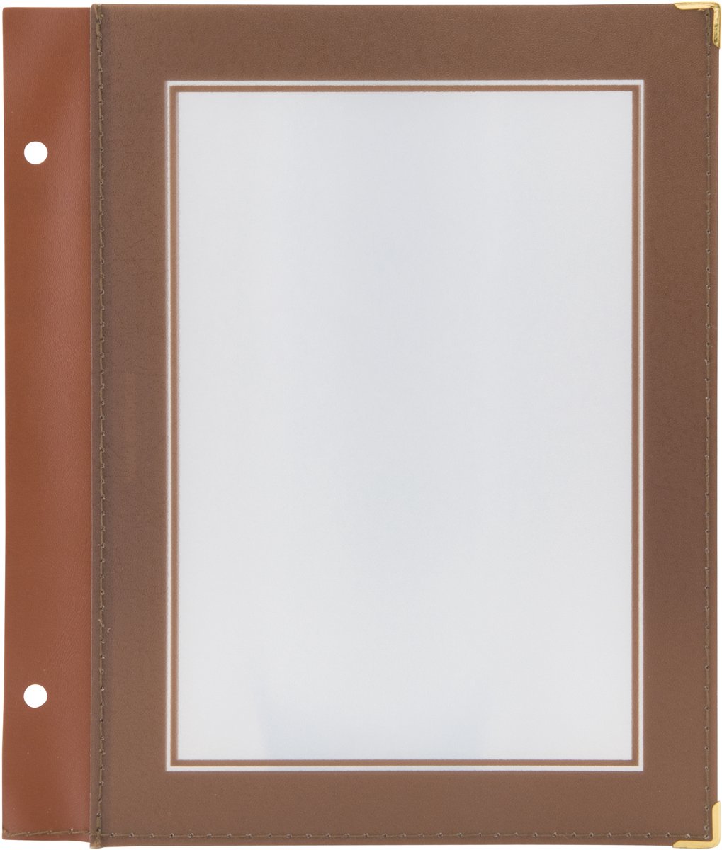Securit Menukaart A5 Inserts |Menumap |Bruin