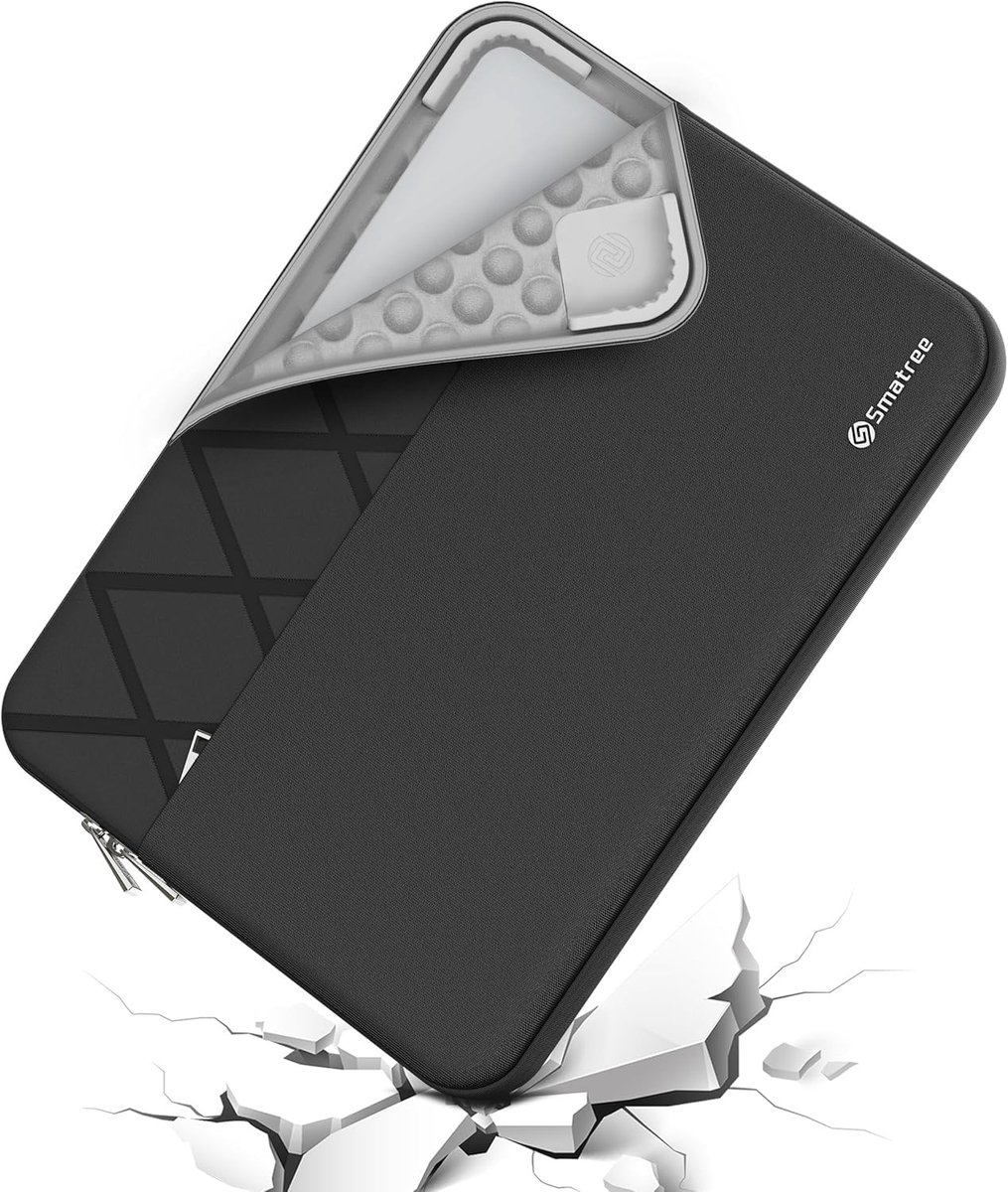 Solidchoice - Laptop Sleeve voor 14 Inch met Accessoire Compartiment