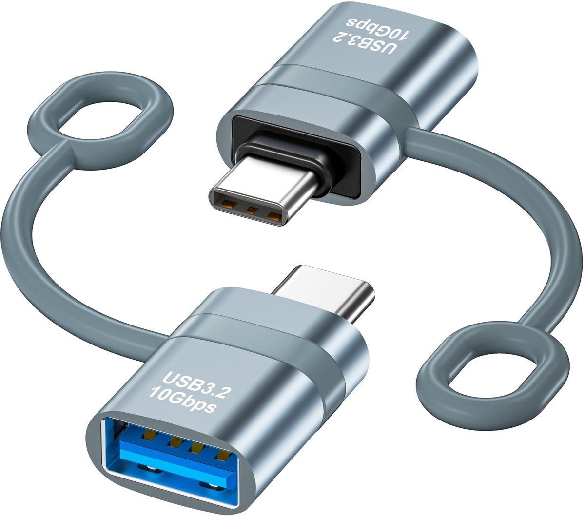 Solidchoice - USB C naar Lightning Adapter 2 Pack voor Snelladen