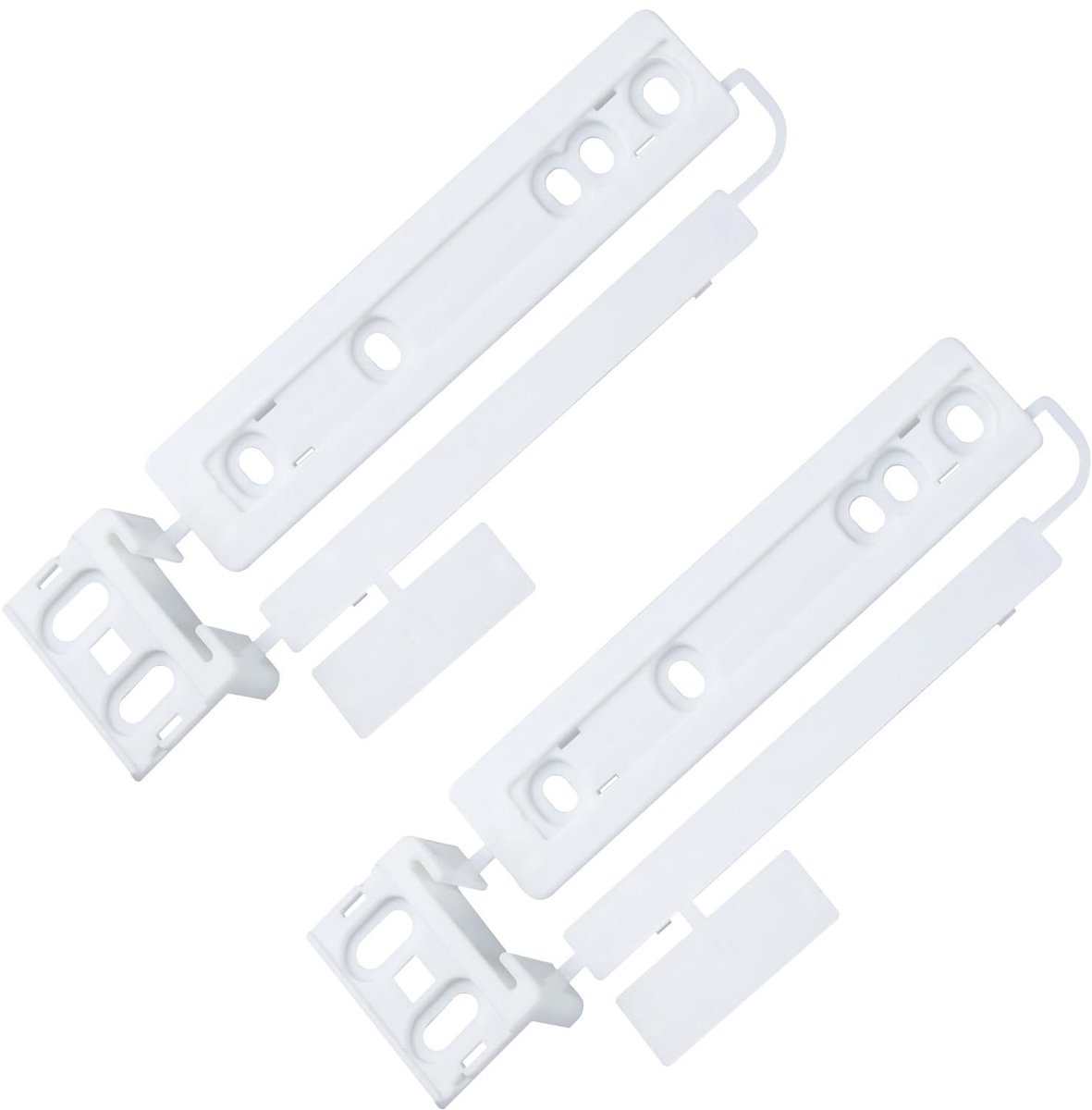 Solidchoice - 2-Delige Gidsrail Set voor Koelkastdeuren