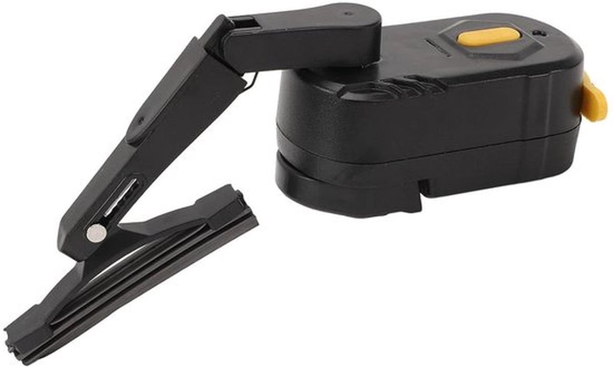 Oplaadbare Helmruitwisser met Breed Zwenkbereik, Universeel Waterdicht - Motorhelm Accessoire