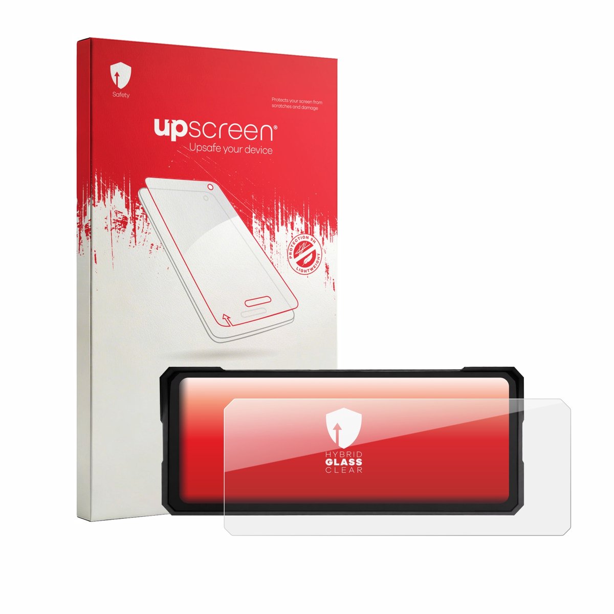 upscreen - Screenprotector voor Jansite MT36 8.1" - Folie Beschermfolie Beschermglas transparant