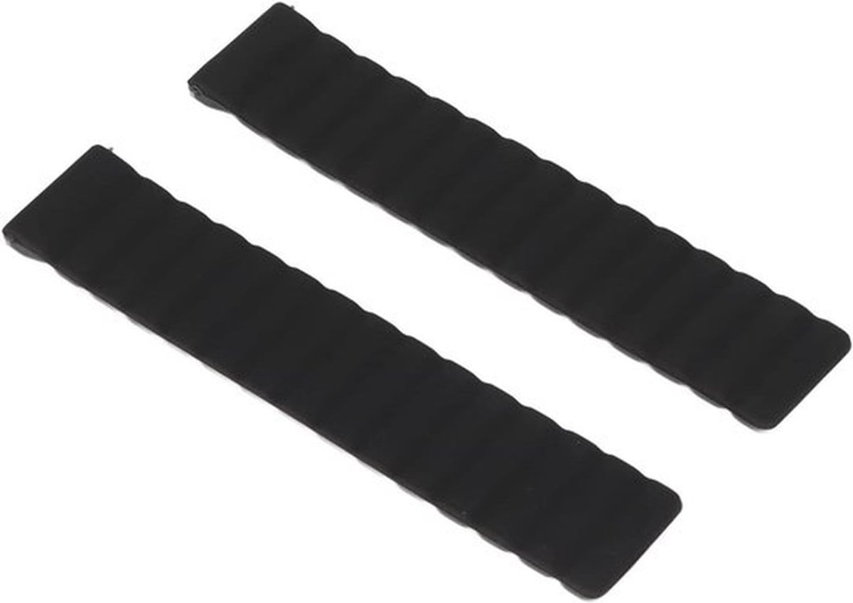 Magnetische Horlogeband - Huidvriendelijk - Ademend - Zwart - Huishouden - Geschikt voor Merkloze Horloges Magneten - Comfortabele Horlogeband met Magneetjes