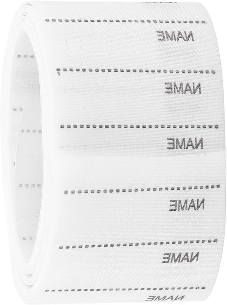 200 Stuks Naamlabels, Schrijfbare Etiketten voor Kleding met Strijkrand voor Schooluniformen en Wasruimte