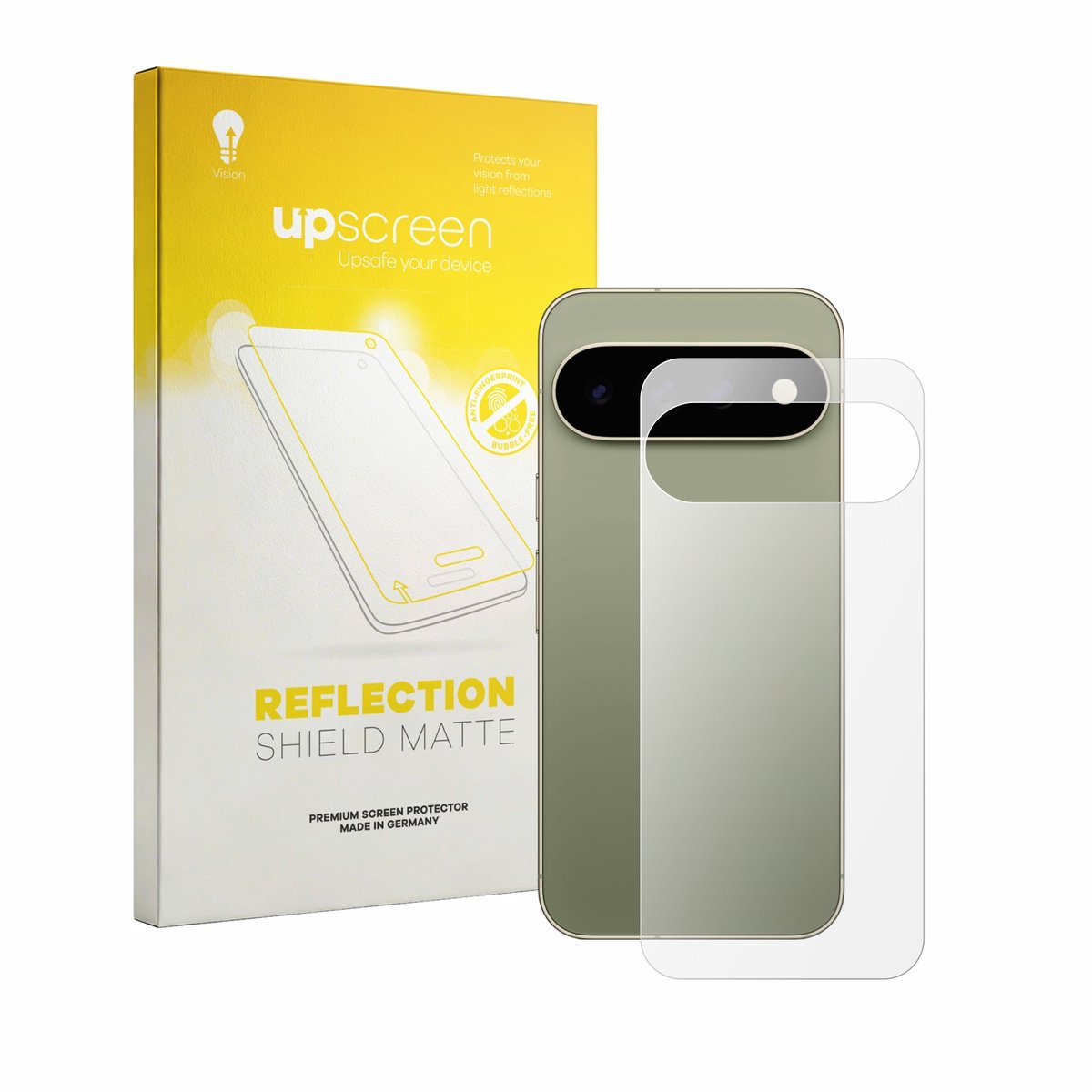 upscreen - Screenprotector voor Google Pixel 11 Pro XL (Achterkant) - Folie Beschermfolie anti glare matte