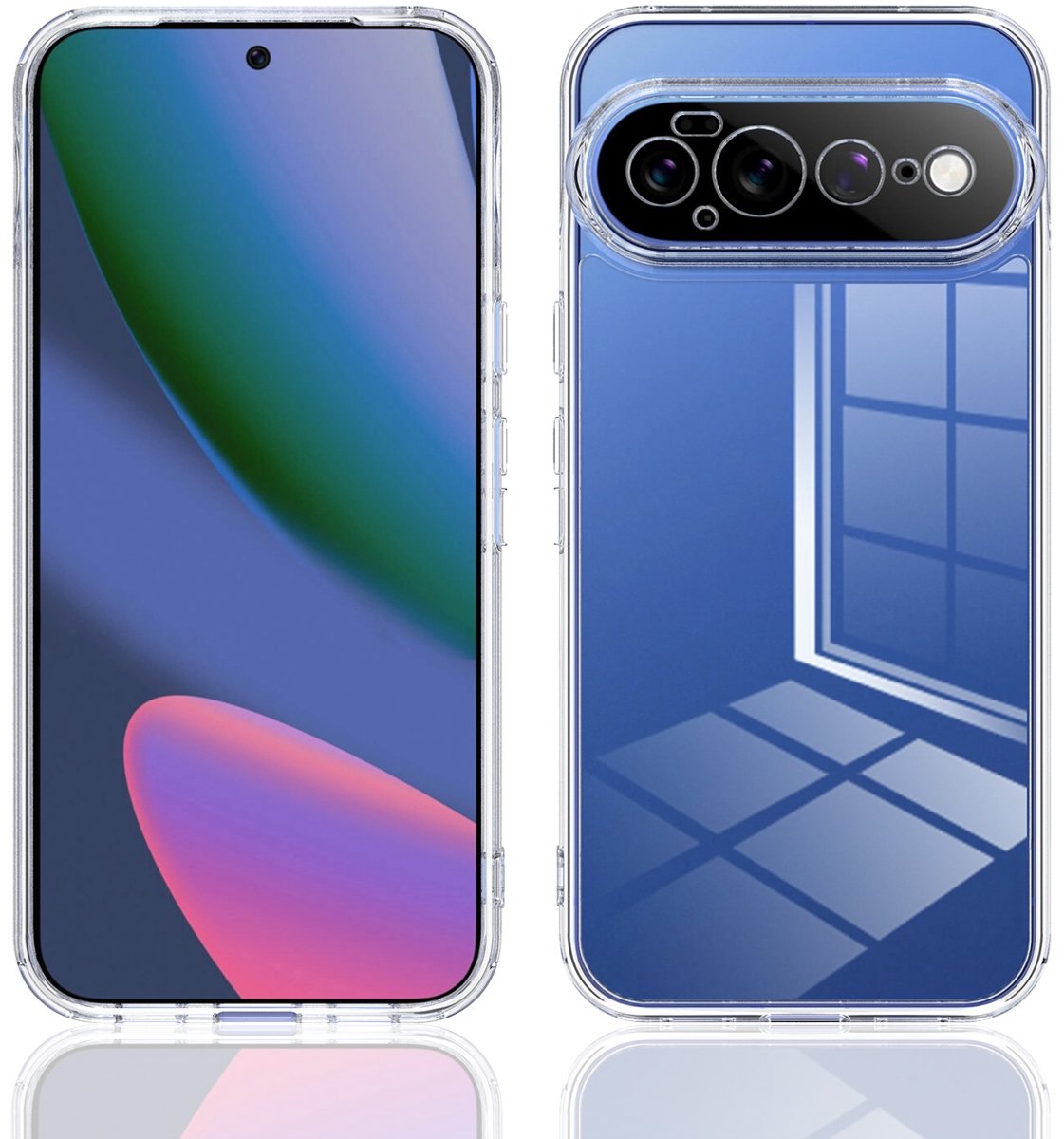 Coverup Hoesje - Geschikt voor Google Pixel 11 Pro XL Hoesje - Coverup TPU Back Cover - Transparant