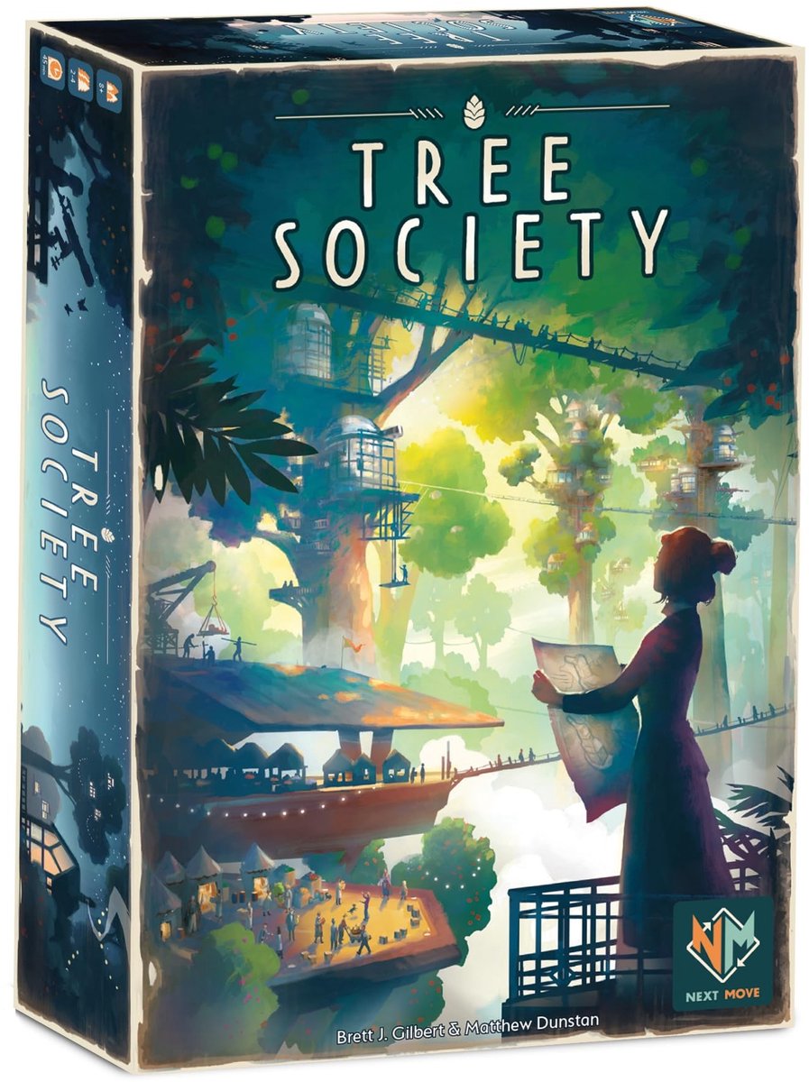 Solidchoice - Tree Society Bordspel voor 2-4 Spelers