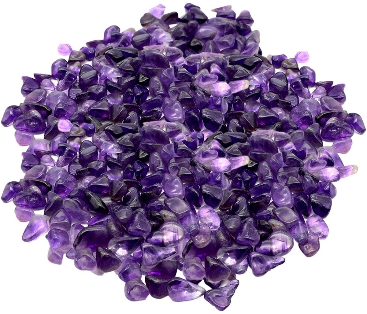 Solidchoice - 300 g Amethyst Gravel voor Decoratie en DIY Projecten