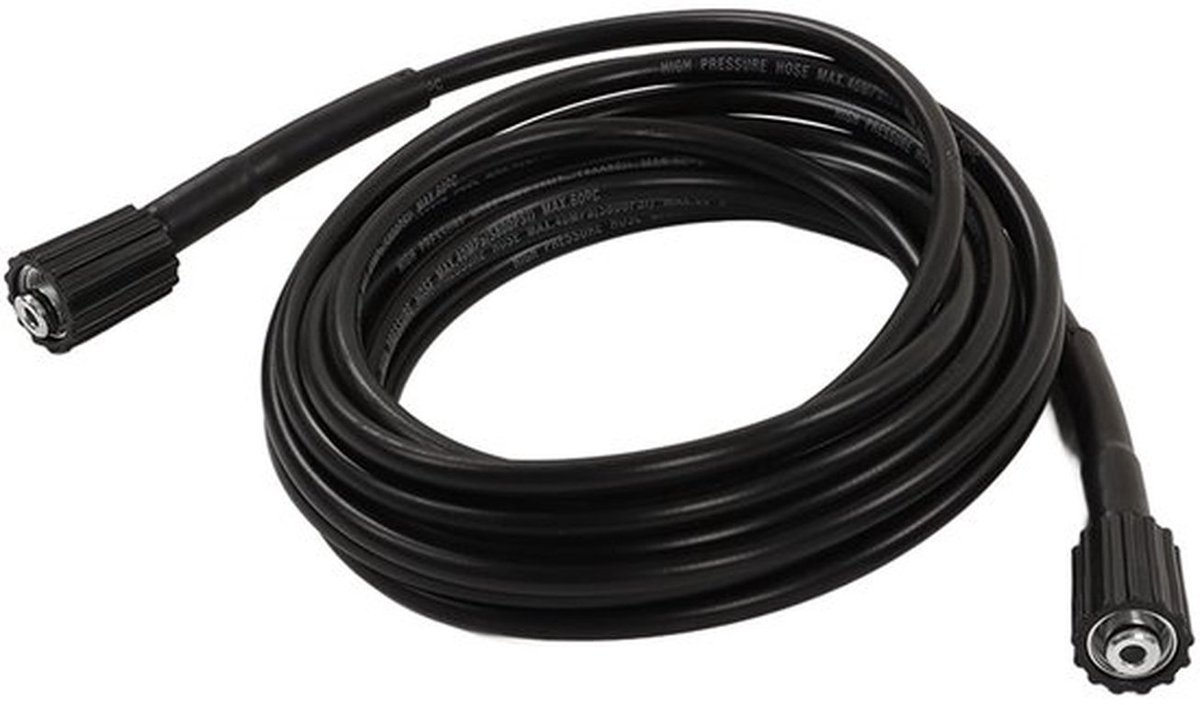 Hoge Drukreiniger Slang 9 m - PVC/Rubber - Quick Connect Plugs - Slijtvast/Ozonbestendig - Waterreiniging - Tuinslang 15 mm - Reiniger Slang