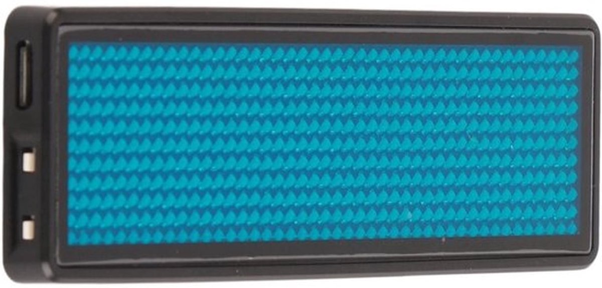 LED-Naambordje Digitaal - Programmeerbaar - Mini met Magneetstift - 10 Weergave-animaties - Voor Winkel/Party - Opslag 550 Chinese/750 Engelse Karakters - Digitale Display