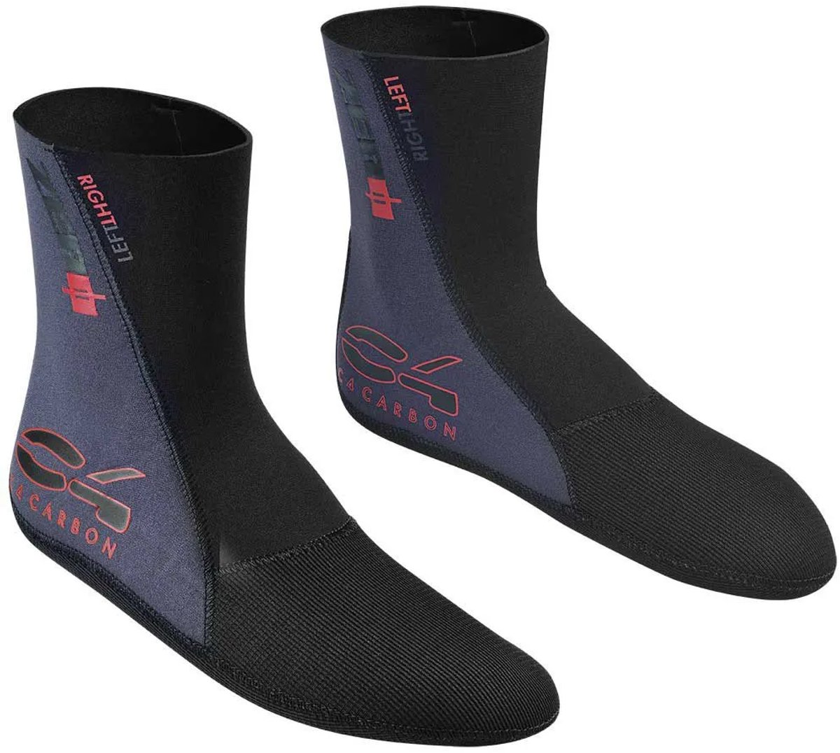 C4 Freediving Neoprene Zero 1.5 Mm Duikbooties Zwart,Grijs EU 46-47