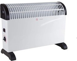Florixa® Straalkachel Elektrische - Straalkachel - Straalkachel Badkamer - Wit - 53cm x 20cm x 39cm