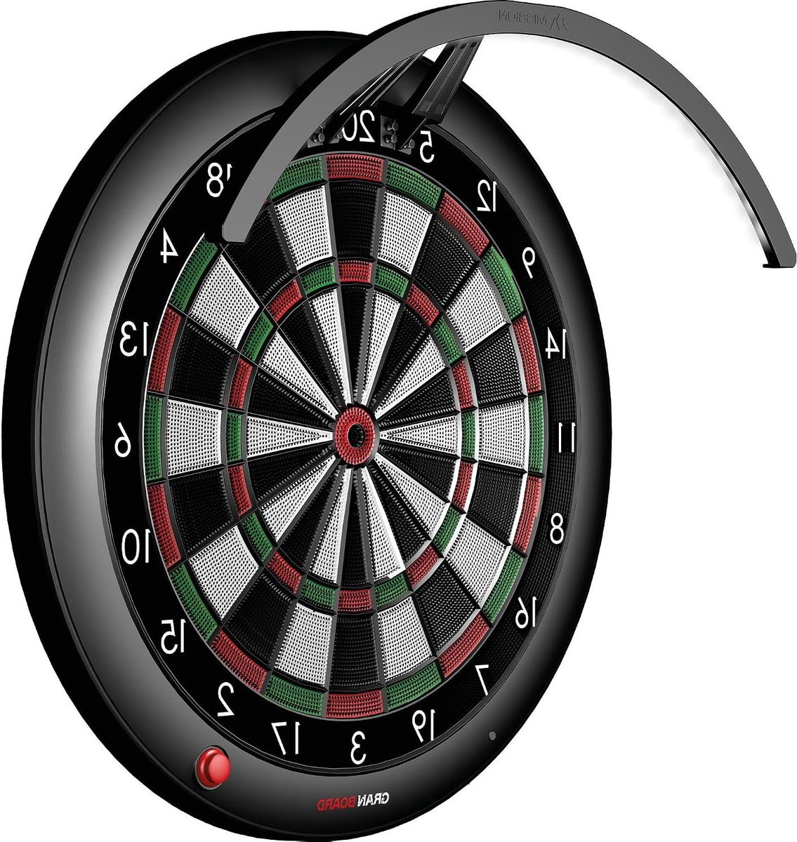 Dartbord Verlichting - Dartlamp Soft Tip - Verbeter Zichtbaarheid - Speciaal Ontworpen - Standaard Maat - Zwart