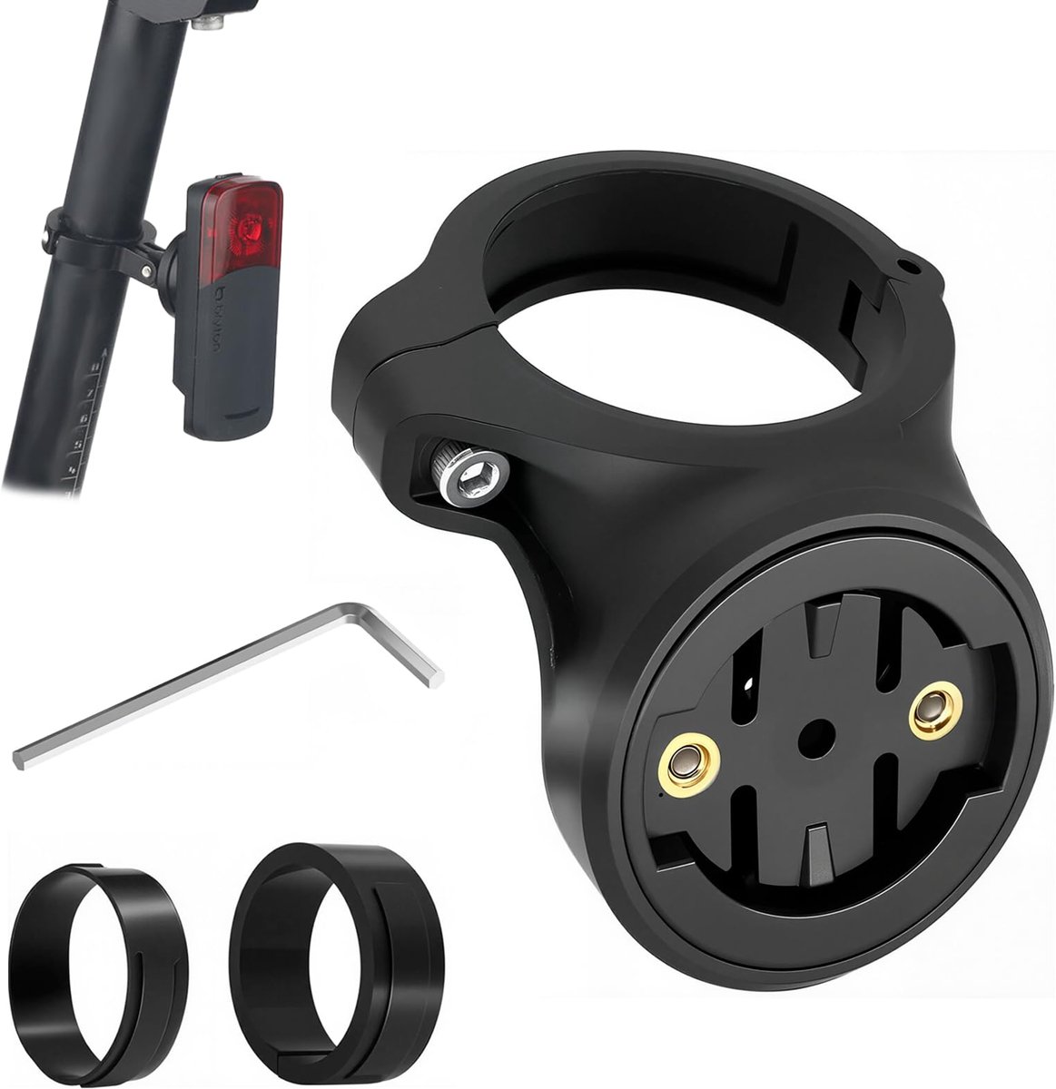 Fiets zadelpen bevestiging voor Gardian R300L en fiets radar verlichting