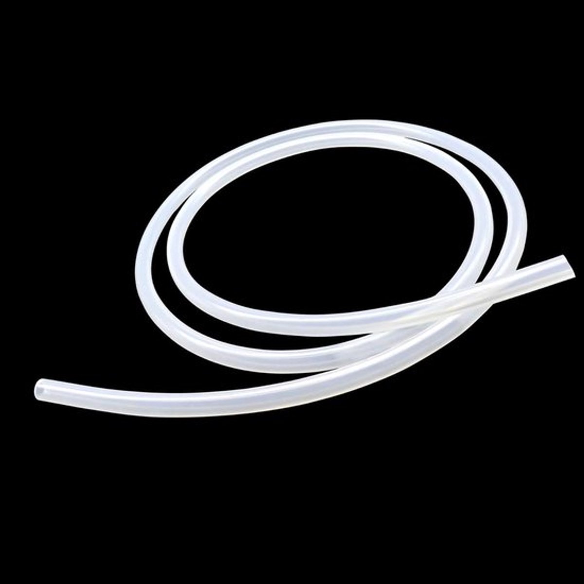 Flexibele siliconen slang 10 mm ID x 13 mm OD 1,5 meter lang - voedselveilig - water-lucht pompoverdracht