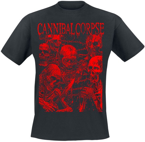 Cannibal Corpse Undead March Heren T-shirt - zwart - XXL