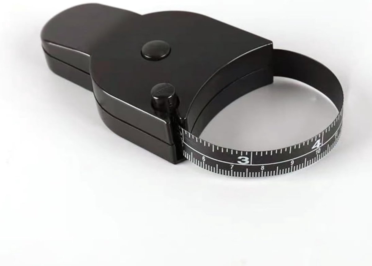 Intrekbaar Meetlint - Zacht Glasvezel - Nauwkeurige Metingen - Ergonomisch Ontwerp - Voor Fitness en Naaien