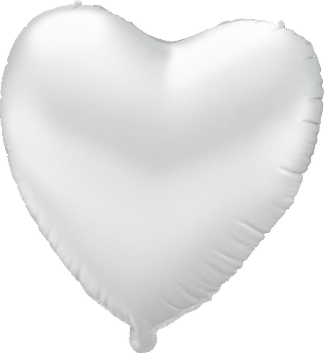 Foil balloon - Heart white