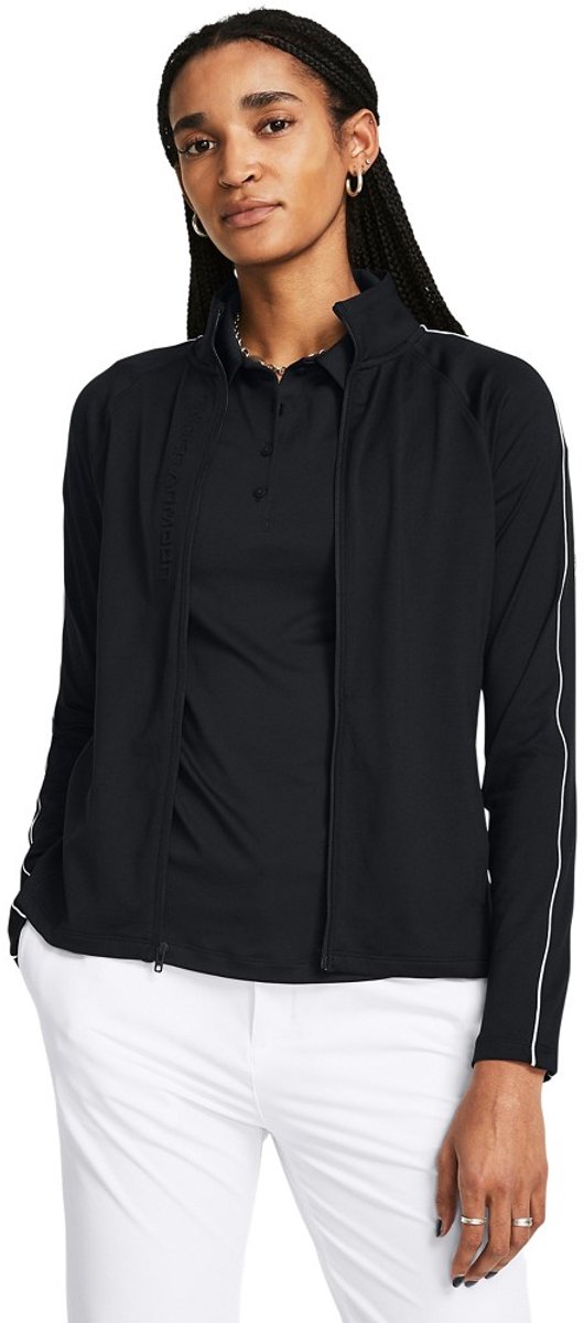 Dames Midlayer Under Armour FZ Zwart — afbeelding 4