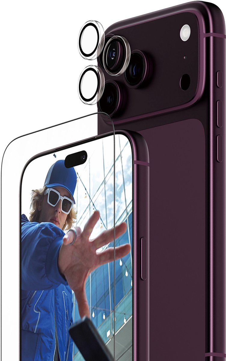 PanzerGlass ® 2-in-1 Essentials Bundle iPhone 2026 Pro Max Doorzichtige schermbeschermer 1 stuk(s)
