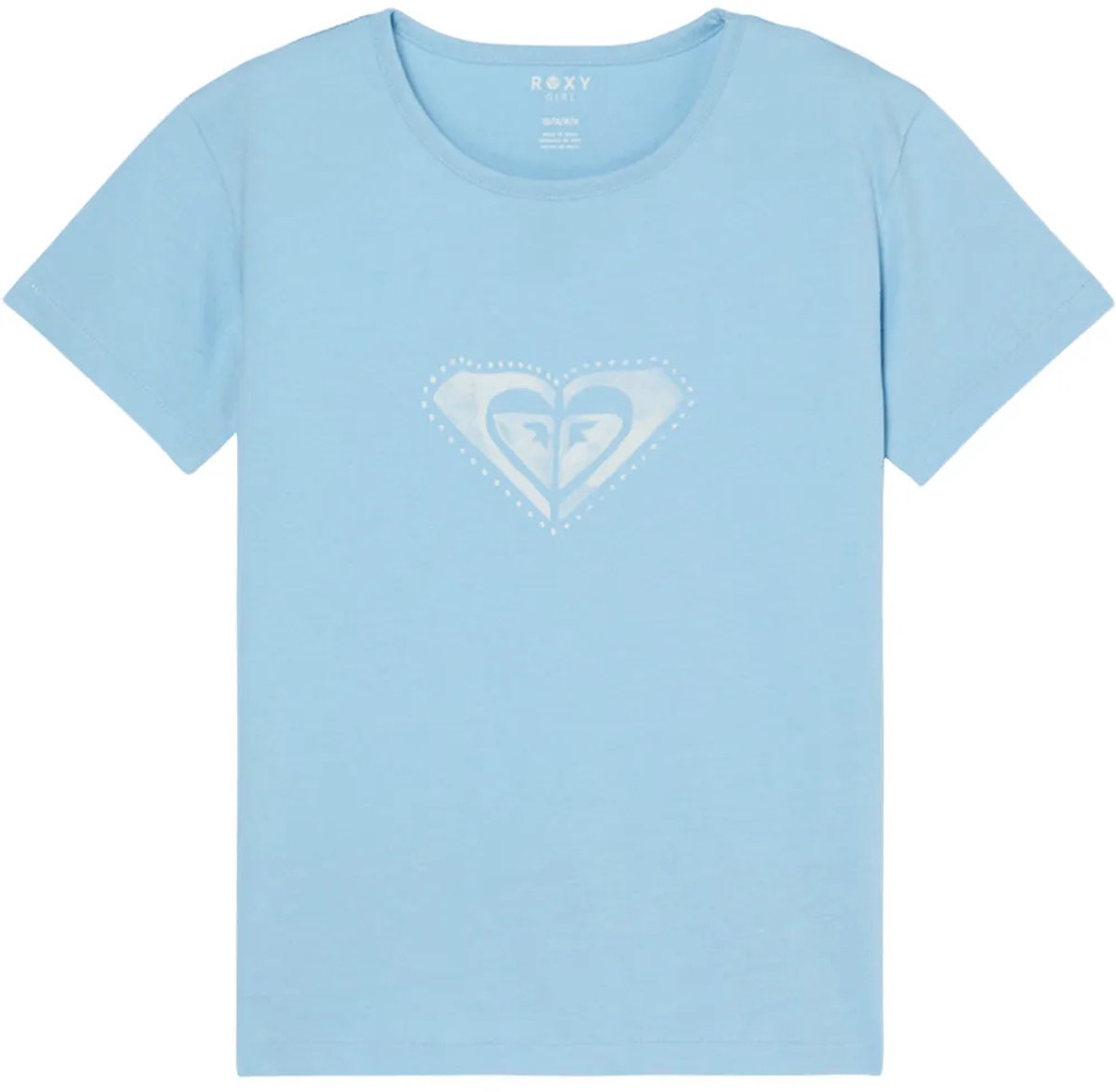 Roxy Lilyregular Nig T-shirt Met Korte Mouwen 10 Years Meisje Cerulean