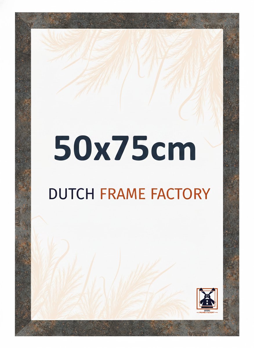 Dutch Frame Factory Fotolijst 50x75 cm - MDF - Geoxideerd Metaal - Benno