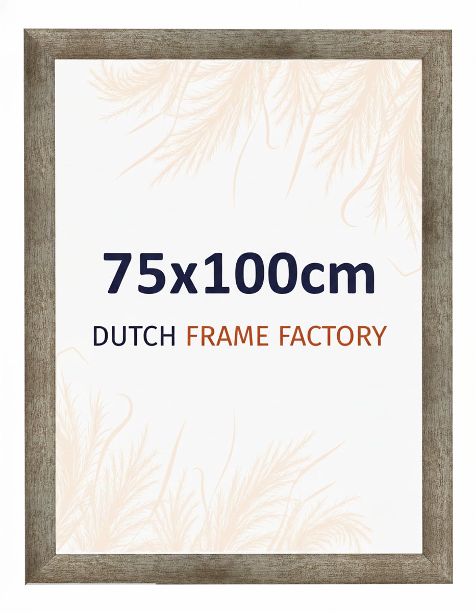 Fotolijst 75x100 cm - MDF - Metaal Vintage - Benno