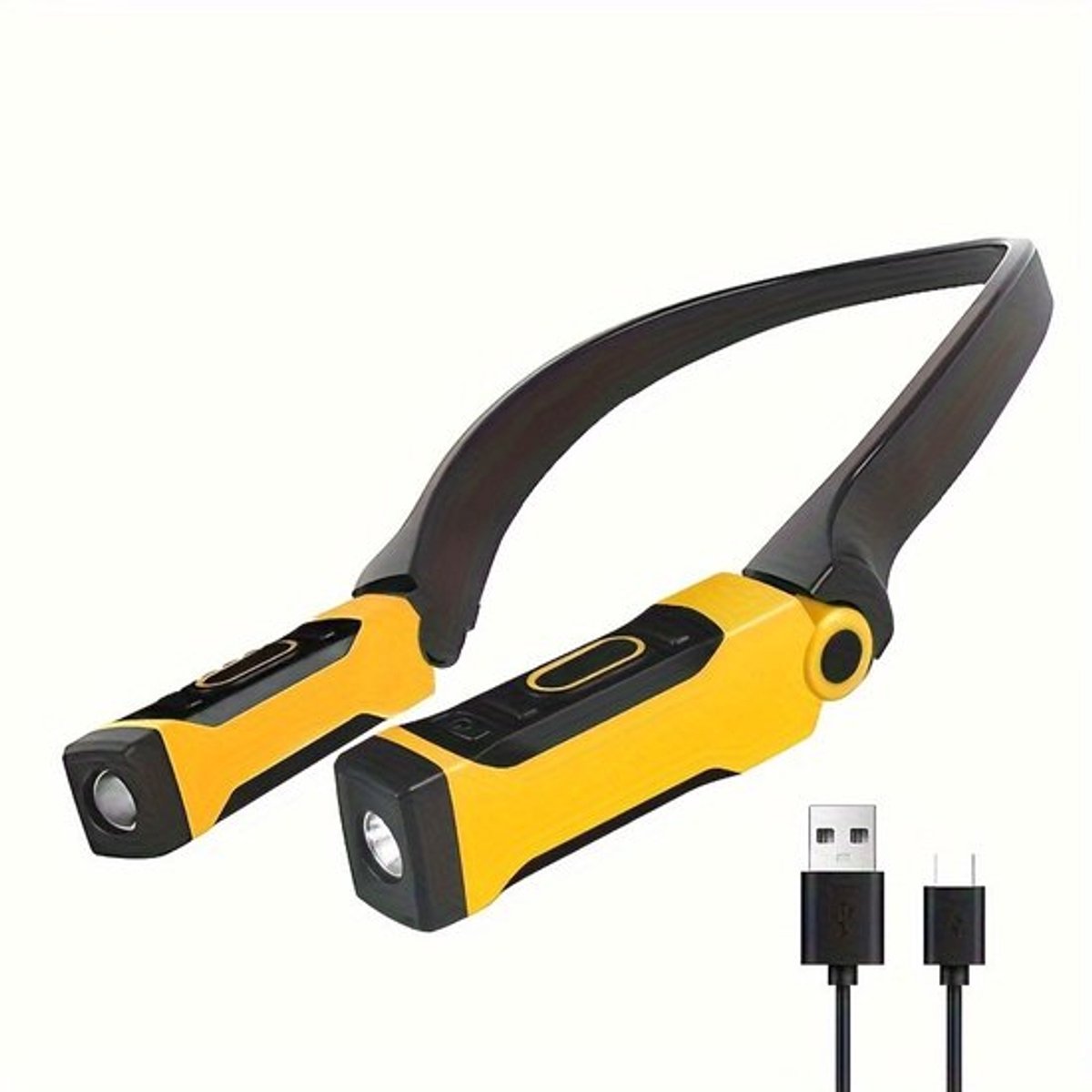 LED-neklamp voor lezen, oplaadbare leeslamp, neklamp, barbecuelamp, campinglamp