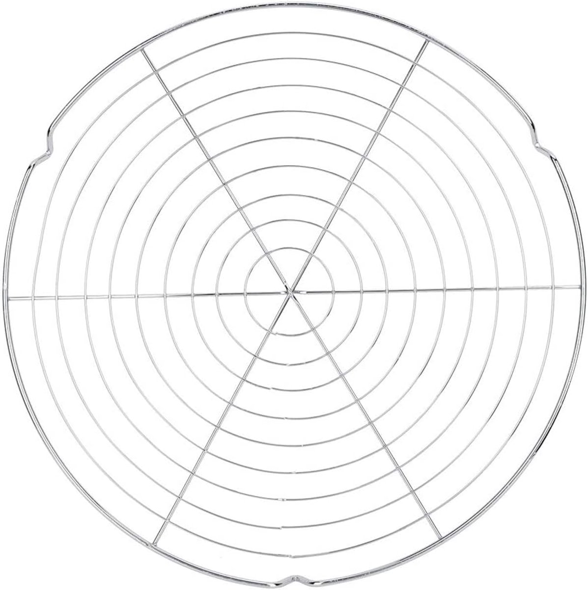 Rond, Robuust Grillrooster voor ø 32 Cm Ketelgrill en Houtskoolgrill, Grillrooster