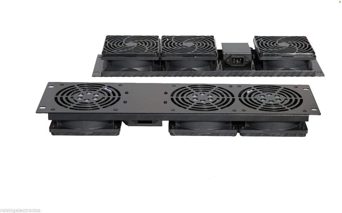 Rekmontage 3U koeleenheid 3U voor serverkast