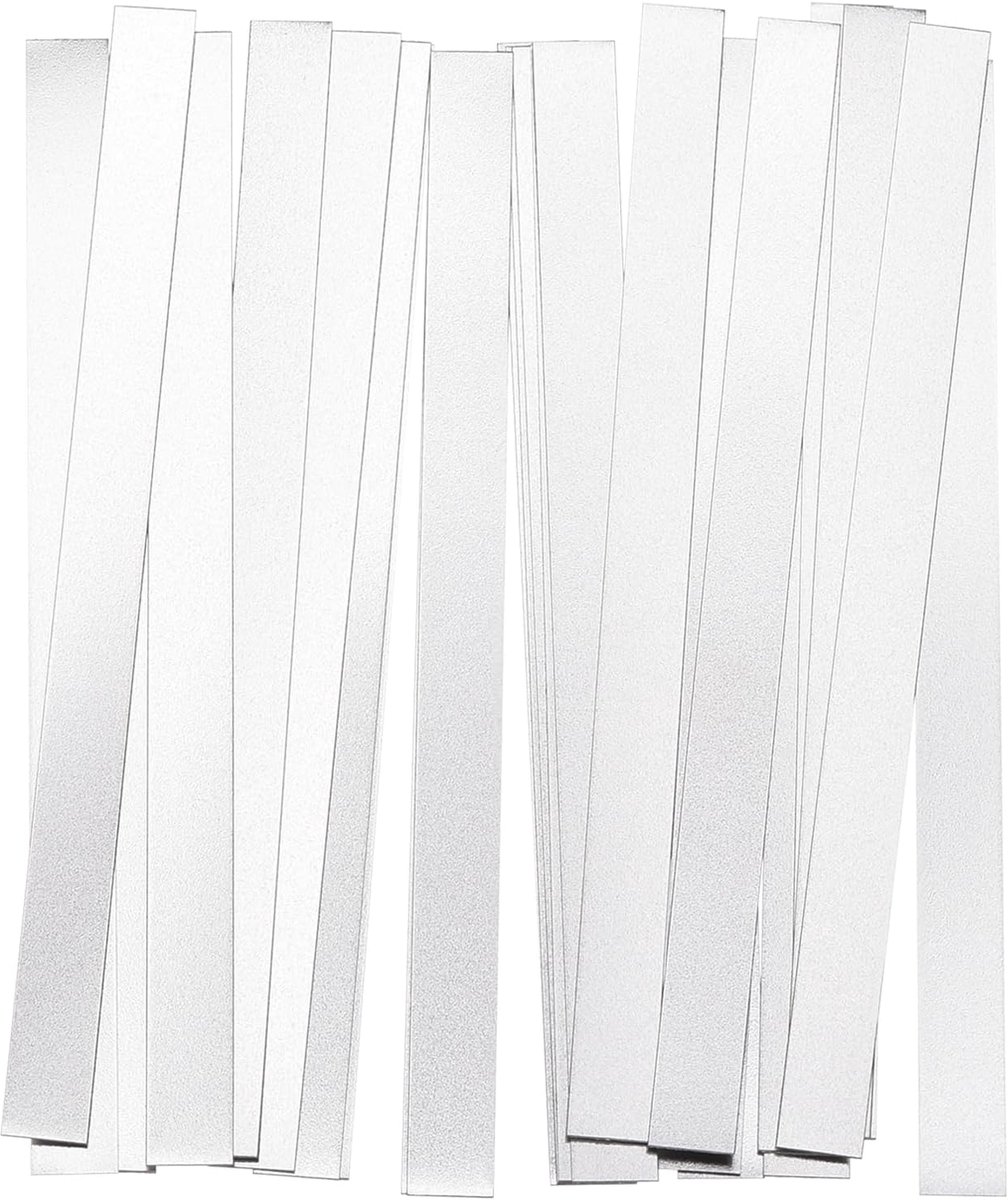 Nikkelstrips 0,15 mm x 7 mm x 100 mm Soldeerlipje voor batterij soldeerlus van nikkel voor batterij en puntlassen 20 stuks