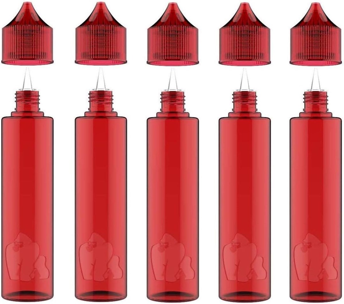 Plastic fles 60ML - LDPE, herbruikbaar - Kindveilige dop - Spill-free dosering - ShopVlot