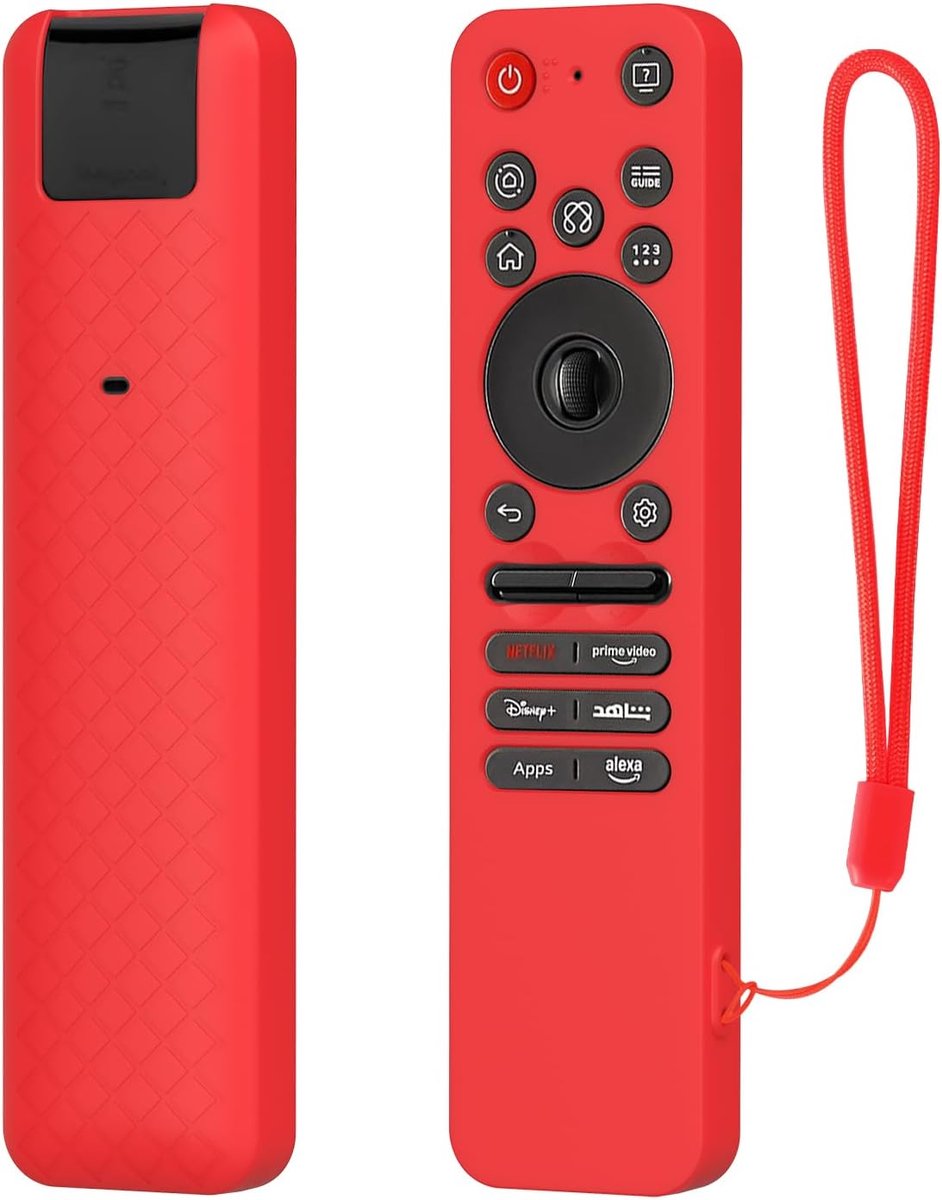 Afstandsbediening hoes LG MR25GA - siliconen cover - schokbestendig - perfecte pasvorm - ShopVlot
