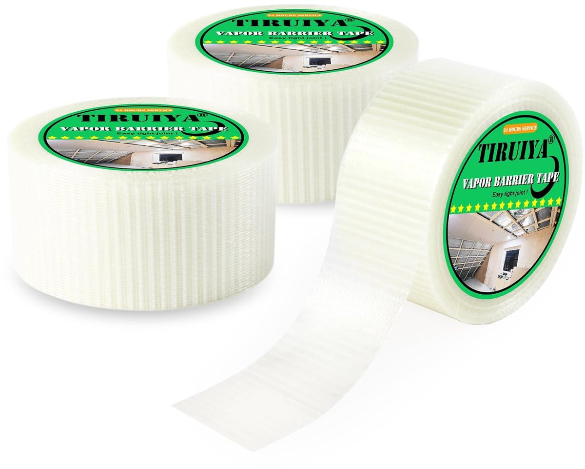 Steam Tape 5 cm x 25 m - Flexibele stoomblokker tape - Sterke hechting - Ideaal voor vochtbestrijding - ShopVlot