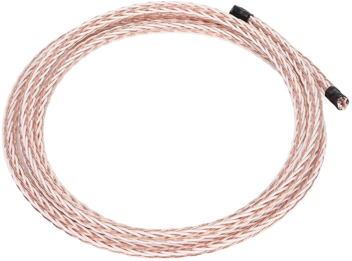 Speakerkabel 6,5ft - 16-kern OCC koper - verbeterde hoge tonen en bas - ideaal voor audio systemen - ShopVlot