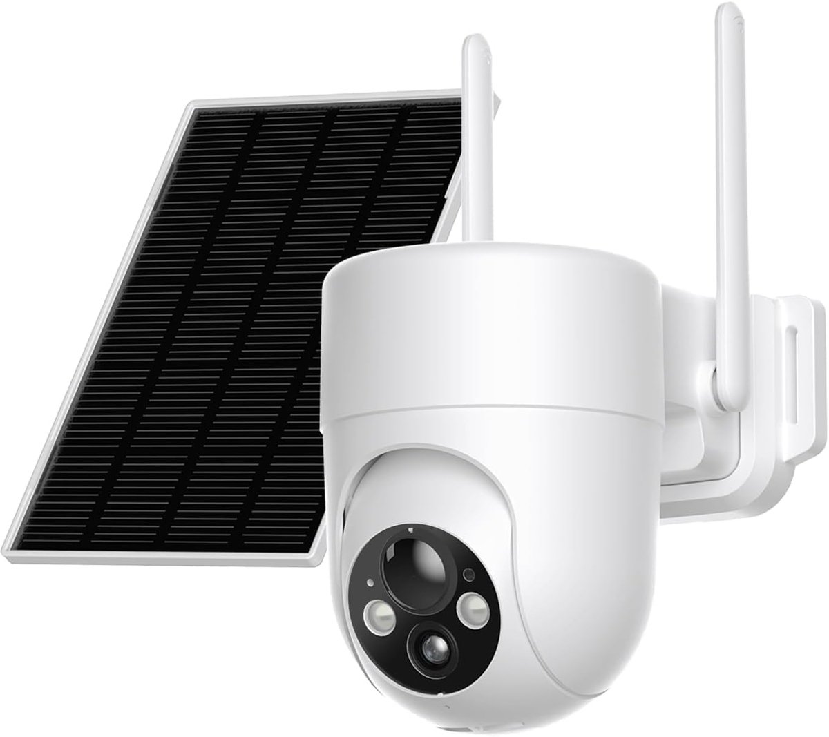 Beveiligingscamera 2K - Accu - Zonne-energie - 4-voudige digitale zoom - Voor optimale beveiliging - ShopVlot