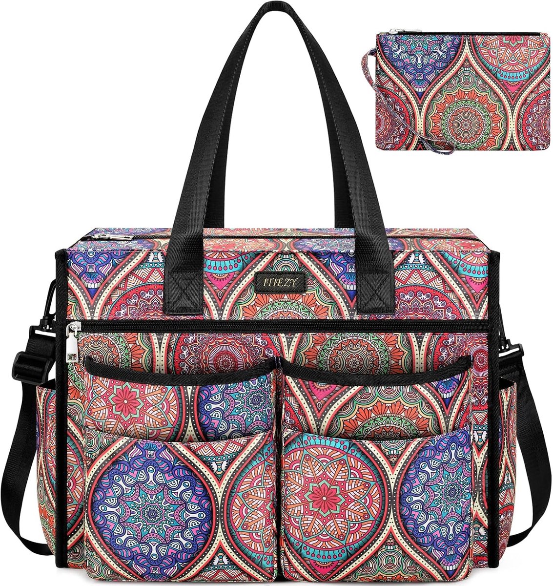 Shopper bag groot - waterdichte handtas - 18 compartimenten - ideaal voor werk en studie - ShopVlot