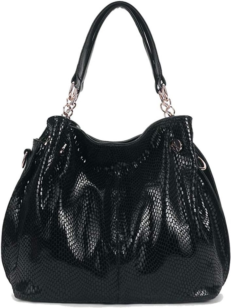 Schoudertas Dames - PU Leder - Hobo Bag - Ruimte voor Alledaagse Benodigdheden - ShopVlot