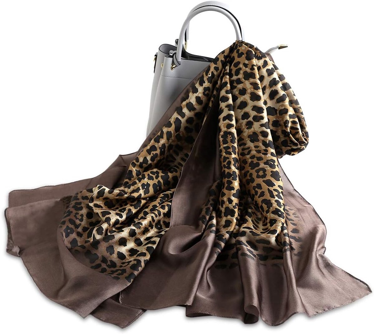 Sjaals Dier Print Sjaal Luipaard Pauw Paard Print Lange Sjaal Warm Wrap Zonnebrandcrème Sjaal