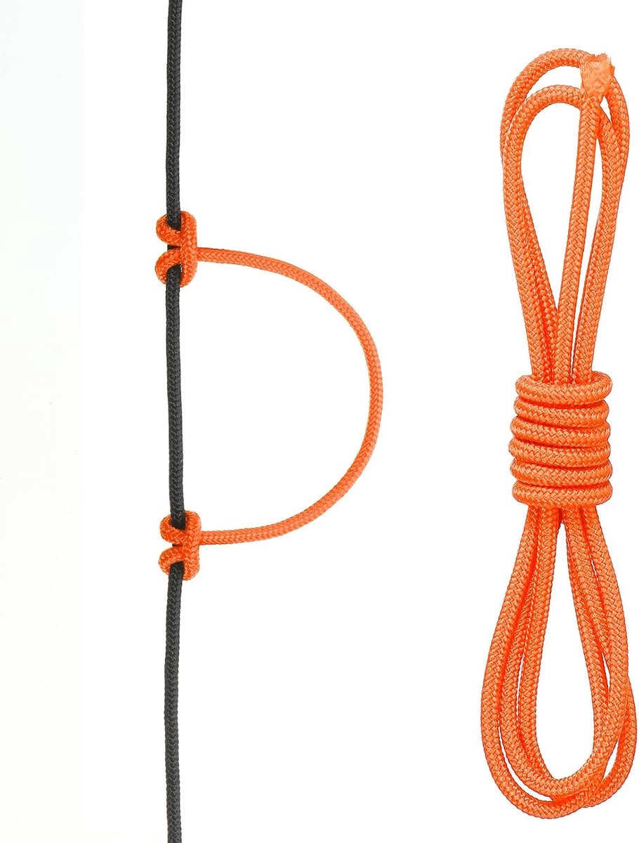 Boogschieten D loop touw, boog D strikken koord triggermateriaal nokkenschep gesp ring voor jachttoppen compound boog D ringgesp boogpees