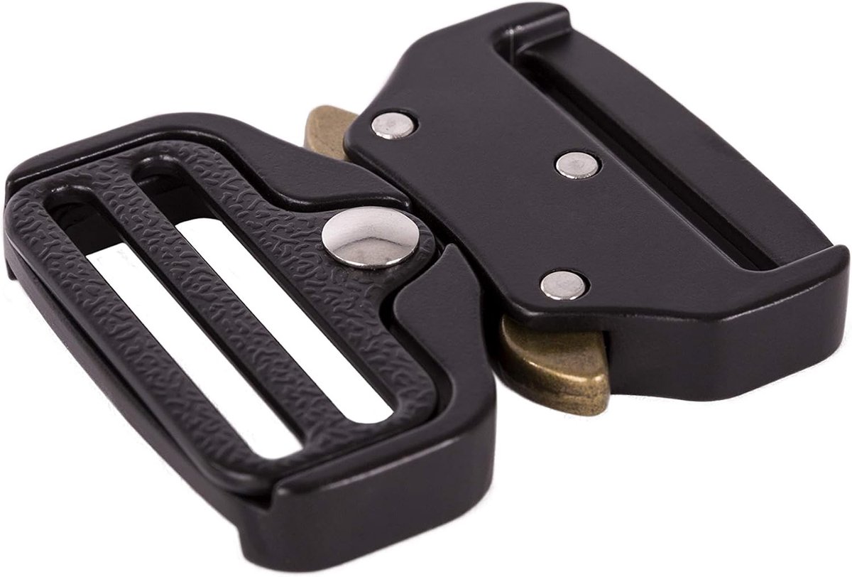 - militaire riem - voor intensief gebruik - tactische riem - 4 cm breed - totale lengte 140 tot 180 cm
